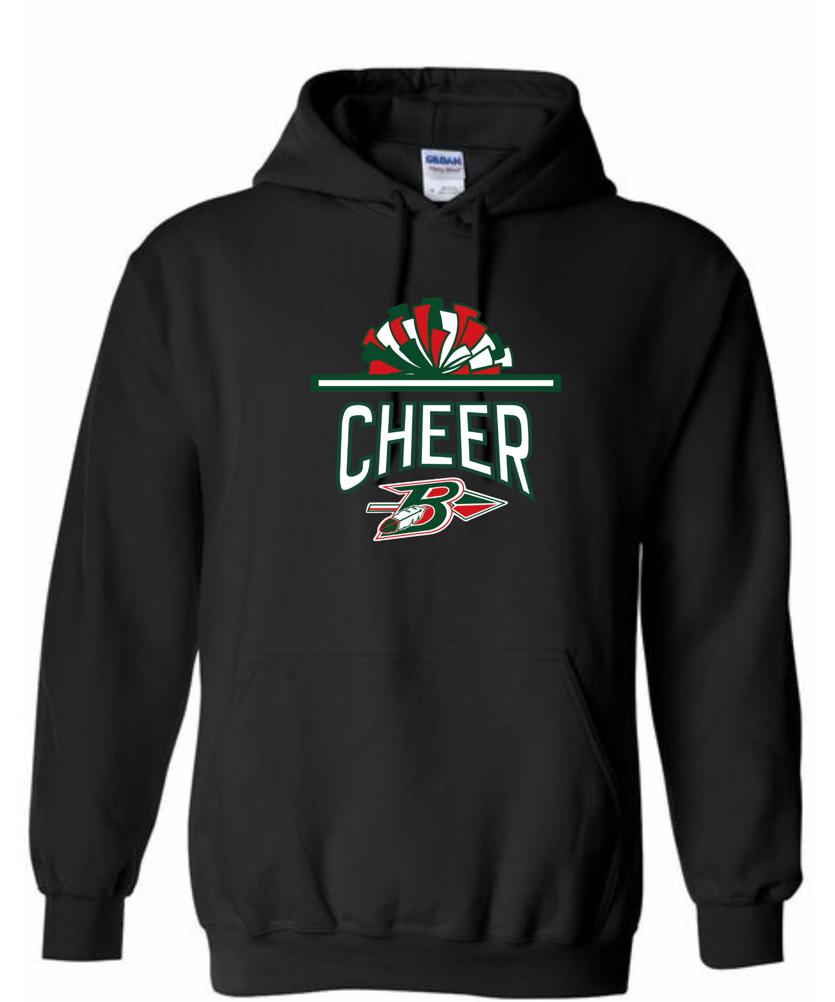 Cheer Design 2 Hooded Sweatshirt